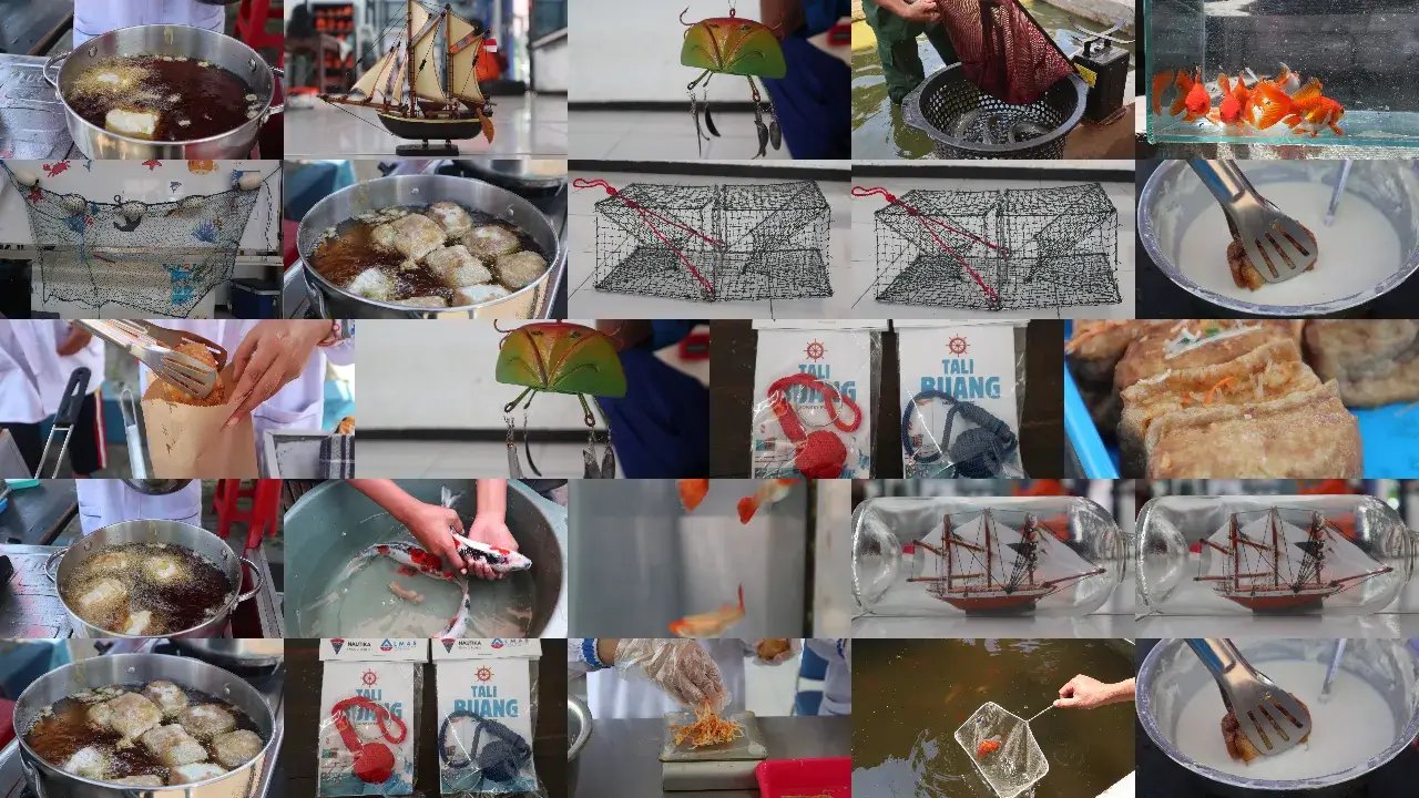 Hero section background featuring an ocean scene